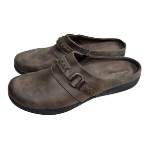 BareTraps Brown Women's Mules